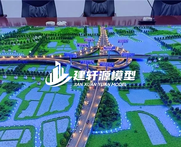 武汉高速公路沙盘定制